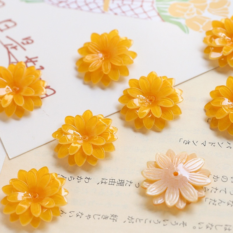 50pcs/lot 24mm yellow color pr - Men'S Yellow Accessories recension och pris